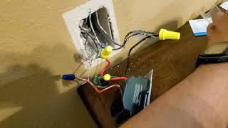 Lutron dimmer switch install [upl. by Eerrehc]