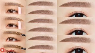 Korean Inspired Eyebrow Tutorial [upl. by Ettenuj]