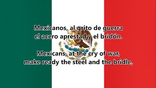 National anthem of Mexico  Himno Nacional Mexicano ESEN lyrics [upl. by Sirromed749]