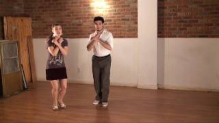 Learn the Big Apple Routine  1st Seq [upl. by Comyns]