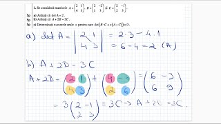 Rezolvarea subiectului de Bacalaureat 2022  Tehnologic [upl. by Northey]