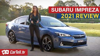 2021 Subaru Impreza Sedan review  Australia [upl. by Edbert514]