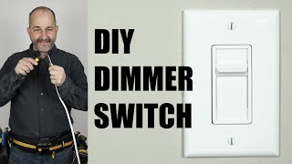 How To Install a Dimmer  DIY [upl. by Lehet45]