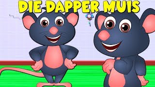 Die Dapper Muis  Afrikaans Kinderliedjies  Kleuterskool liedjies  The Brave Mouse Afrikaans Rhyme [upl. by Eckmann]