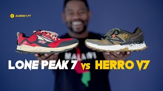 Hierro V7 vs Lone Peak 7 Comparison [upl. by Radferd]