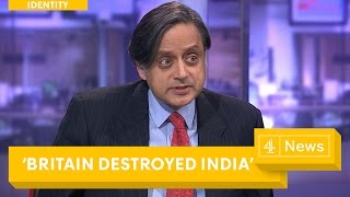 Shashi Tharoor interview How British Colonialism destroyed India [upl. by Abihsat]