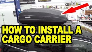 How To Install a Cargo Carrier on Your Vehicle [upl. by Cobb]