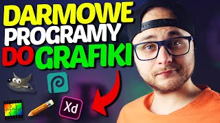 NAJLEPSZE DARMOWE PROGRAMY DO GRAFIKI 😍 [upl. by Ahsircal]