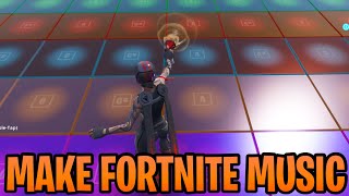 How To Make Music In Fortnite Creative Mode With Music Blocks Tutorial [upl. by Aldarcy]