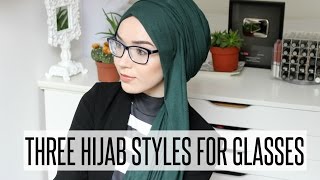 HIJAB TUTORIAL FOR GLASSES WEARERS  NABIILABEE [upl. by Hamal382]