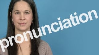 How to Pronounce PRONUNCIATION in American English [upl. by Nyleuqaj722]