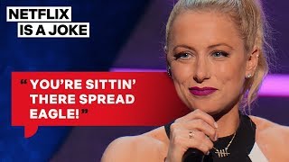 Iliza Shlesinger Removes Garter In Front Of Her Parents  Netflix Is A Joke [upl. by Naida]