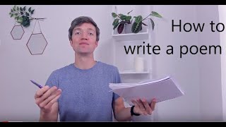 How to write a poem in 10 minutes  fun interactive poetry tutorial for kids Simon Mole poet [upl. by Vihs125]