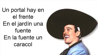 Pedro Infante  La Casita Lyrics [upl. by Monica]