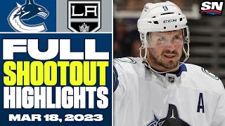 Vancouver Canucks vs Los Angeles Kings  FULL Shootout Highlights [upl. by Cirded663]