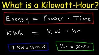 What is a Kilowatt hour [upl. by Vala408]