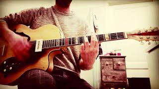 How To Play quotROCK quotN ROLLquot by THE VELVET UNDERGROUND  Acoustic Archtop Guitar Tutorial [upl. by Adilen367]