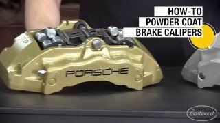 How To Powder Coat Brake Calipers  Powder Coating Custom Brembo Brake Calipers from Eastwood [upl. by Azaleah331]