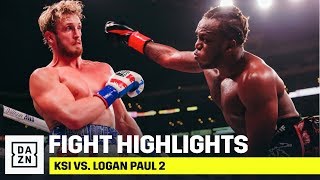 HIGHLIGHTS  KSI vs Logan Paul 2 [upl. by Church]