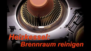 Heizkessel Brennraum selbst reinigen [upl. by Oiliruam649]