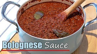 Easy Bolognese Recipe the BEST Pasta Lasagna Meat Sauce [upl. by Elston]