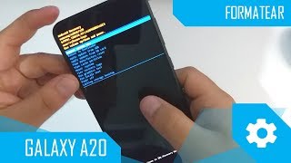 Formatear Samsung Galaxy A20 [upl. by Anelas]