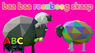 Baa Baa Reenboog skaap  Kleuterrympies en kinderliedjies [upl. by Fanny713]