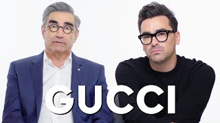 Dan Levy and Eugene Levy Teach You Youth Slang  Vanity Fair [upl. by Awuhsoj]