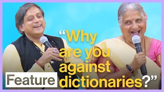 Shashi Tharoor And Sudha Murty Talk Books [upl. by Hadley]