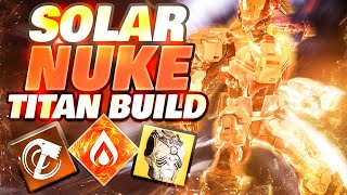 SEVERENCE ENCLOSURE NUKE TITAN SOLAR BUILD INDEPTH ENDGAME TITAN BUILD  DESTINY 2 [upl. by Jean-Claude]