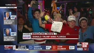 Election 2016 Donald Trump wins Florida [upl. by Ralf32]