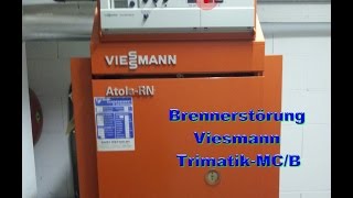 Viessmann TrimatikMCB Brennerstörung [upl. by Neitsirhc]