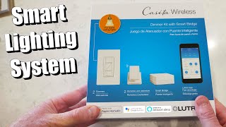 Lutron Caséta Wireless DimmerFan Control Installation amp Review [upl. by Lienet]