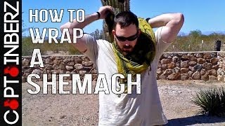 How to Wrap  Tie a Shemagh HD [upl. by Brantley]