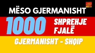 1000 Fjale dhe Shprehje GjermanishtShqip [upl. by Jacklyn987]