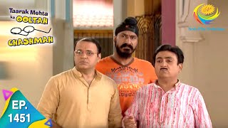 Taarak Mehta Ka Ooltah Chashmah  Episode 1451  Full Episode [upl. by Sueddaht700]