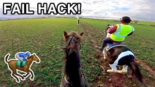 FAIL HACK inc bolting amp gallop  GoPro [upl. by Stralka149]