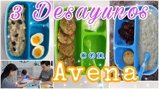 Desayunos con Avena para niños de 12 meses en adelante [upl. by Stanway]