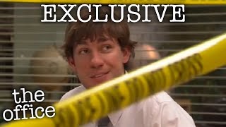 Jim amp Dwights Police Tape Prank EXCLUSIVE  The Office US [upl. by Gunnar]