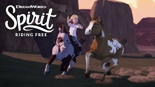 Stampede  SPIRIT RIDING FREE  Netflix [upl. by Fawcette807]