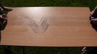 P and S waves on a slinky [upl. by Lizette]