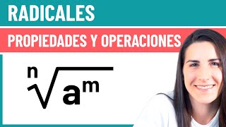 RADICALES ✅ Propiedades Simplificación y Operaciones con RAÍCES [upl. by Witty]