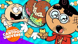 Loud House amp Casagrandes DELICIOUS Food Marathon 😋  Nicktoons [upl. by Airotnes]