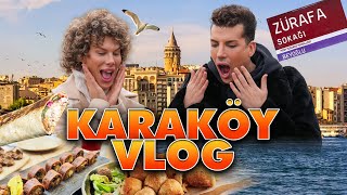 KARAKÖY SOKAK HABBELERİ amp VLOG [upl. by Darlene904]