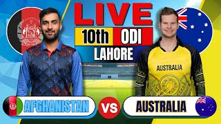 🔴 Live Afghanistan vs Australia 10th ODI Live Match Score today  AFG vs ENG Cricket  CT 2025 [upl. by Euqinorev]