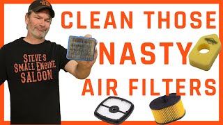 How To Clean An Air Filter [upl. by Acirne]