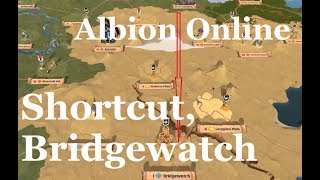 Albion Online  Caerleon to Bridgewatch fast almost safely [upl. by Roux]