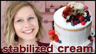 How to Stabilize Whipped Cream  EASY [upl. by Earaj314]