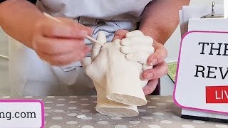 Hand Casting Tutorial Revealing Your Hand Cast [upl. by Lorre]