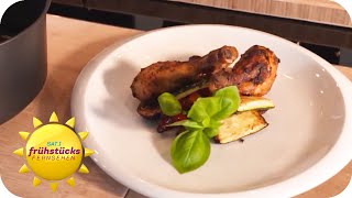 Heißluftfritteuse mal anders  drei leckere Rezepte  SAT1 Frühstücksfernsehen [upl. by Atiuqer762]